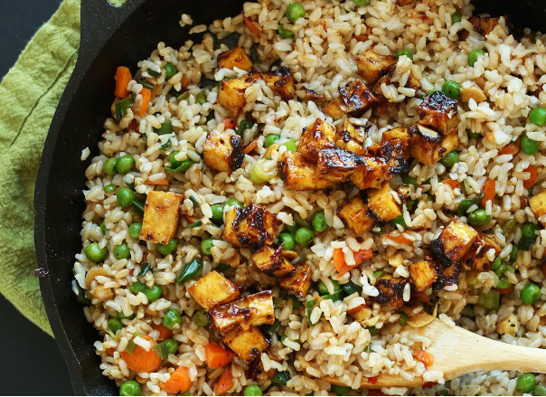 Saut&eacute;ed-Veggies-Rice