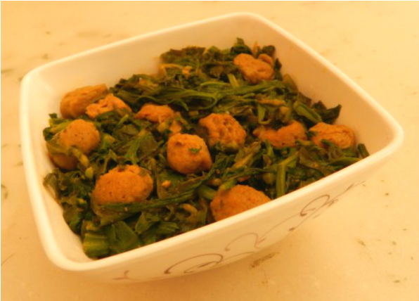 Spinach-Soya-Curry