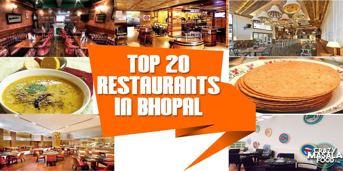 Top 20 Restaurants In Bhopal