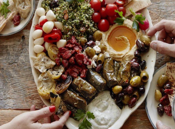 Veg-Mezze-Platter