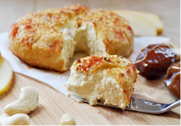 Vegetarian-Baked-Nut-Cheese