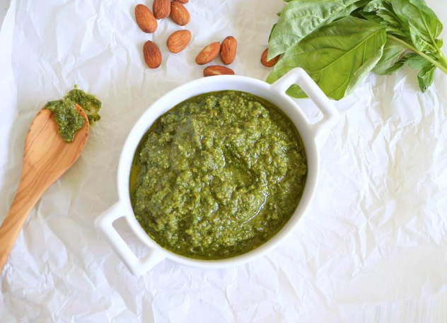 almond-and-cilantro-pesto