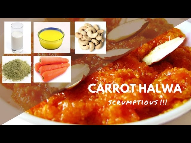 How To Make Carrot Halwa – Quick One Minute Video