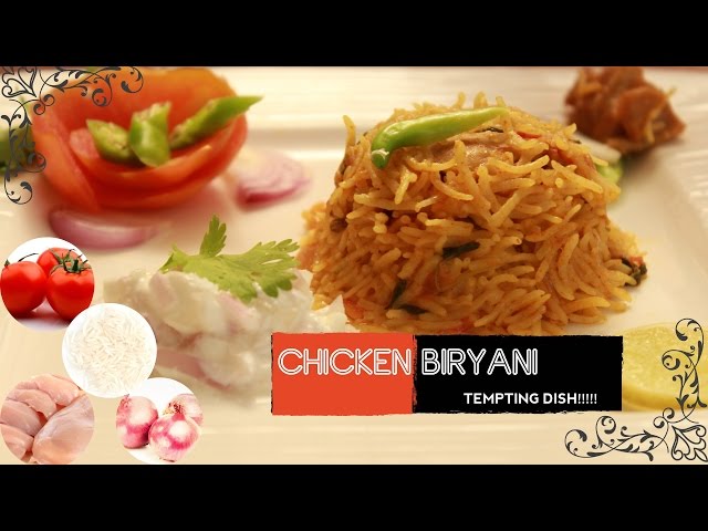 How To Make Chicken Biryani – Rajasthani Biryani – Quick One Minute Video