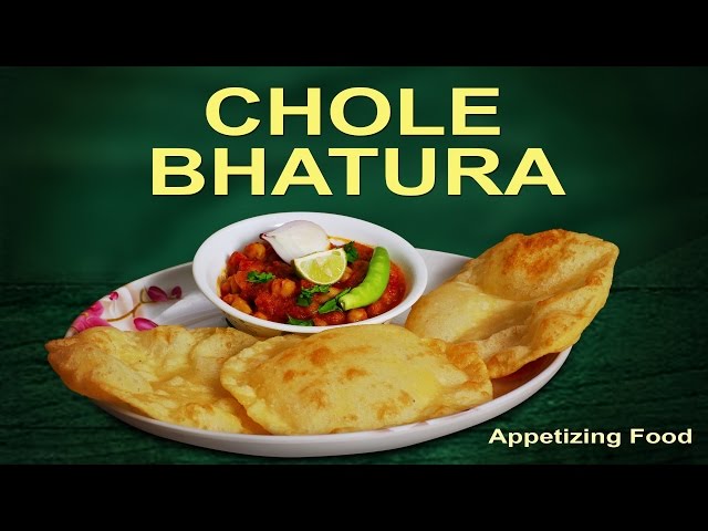 How to Make Chole Bhature – Quick One minute Video