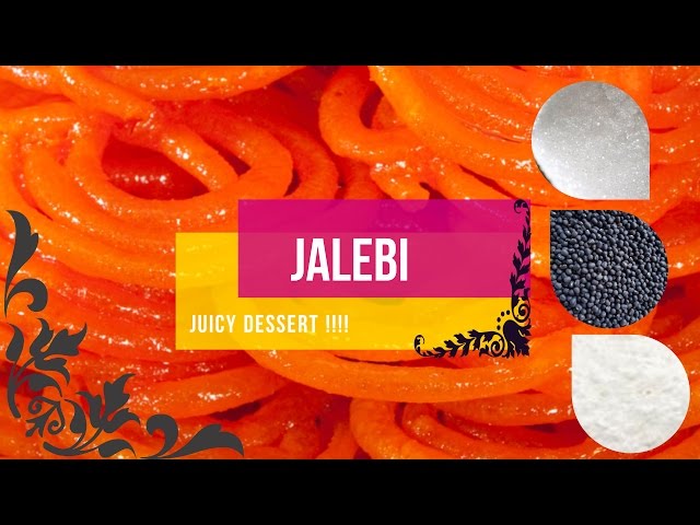 How To Make Jalebi – Quick One Minute Video
