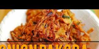 How to Make Onion Pakoda – One Minute Video | Crazy Masala Food