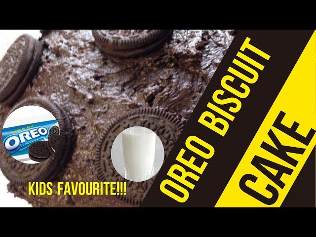 How To Make Oreo Biscuit Cake – One Minute Video | Crazy Masala Food
