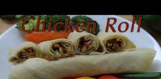 How To Make Spicy Chicken Roll – One Minute Video
