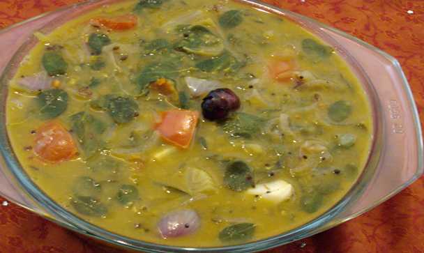 keerai-sambhar