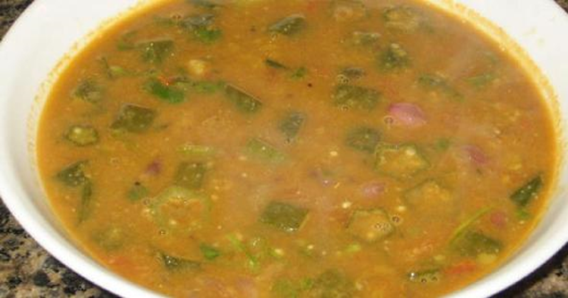 lady-finger-sambhar
