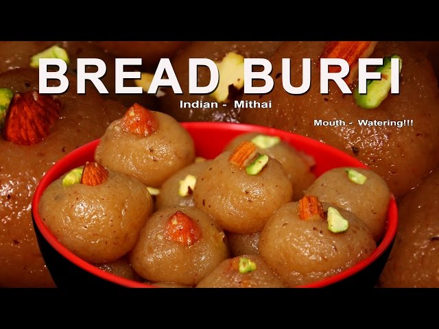 Mouth Watering Bread Burfi In Minutes!