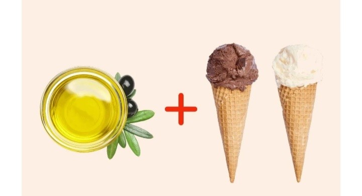 olive oil icecream