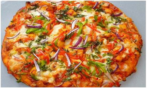 paneer-capsicum-pizza