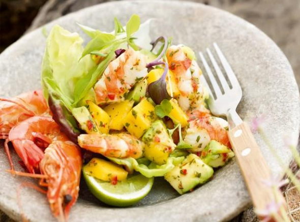 prawn-salad
