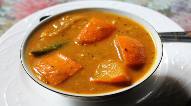 pumpkin-sambhar