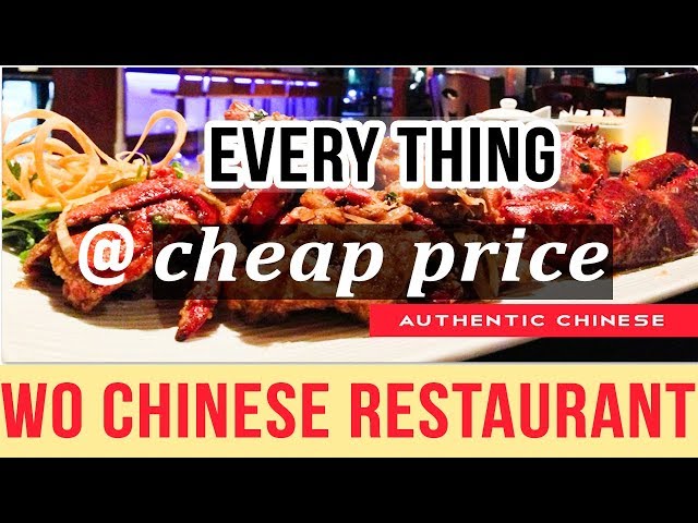 Taste The Schezwan Noodles And Chicken Rolls At Wo Chinese Restaurant!