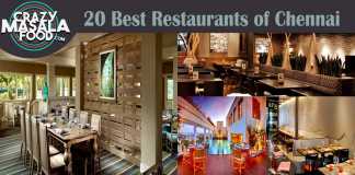 20 Best Restaurants of Chennai