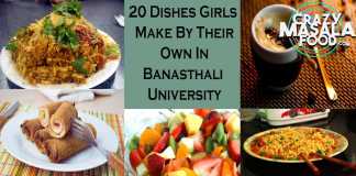 20 Dishes Girls Make By Their Own In Banasthali University