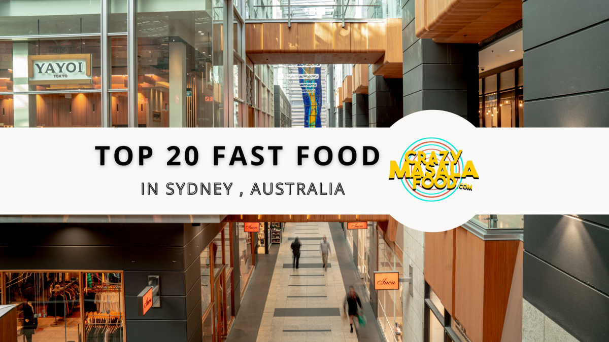 top 20 fast food in sydney australia