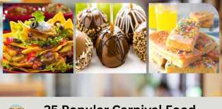 25 Popular Carnival Food Recipes For Beginners